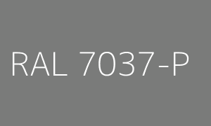 Cor RAL 7037-P