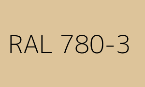 Cor RAL 780-3