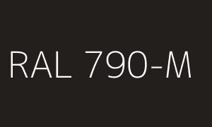 Cor RAL 790-M
