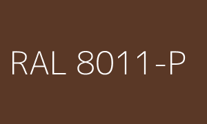 Cor RAL 8011-P