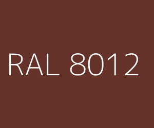 Cor RAL 8012 RED BROWN