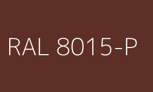 Cor RAL 8015-P