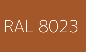 Cor RAL 8023