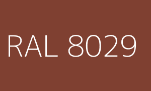 Cor RAL 8029