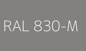Cor RAL 830-M
