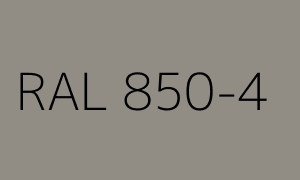 Cor RAL 850-4