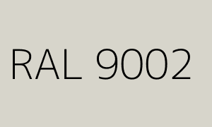 Cor RAL 9002
