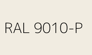 Cor RAL 9010-P